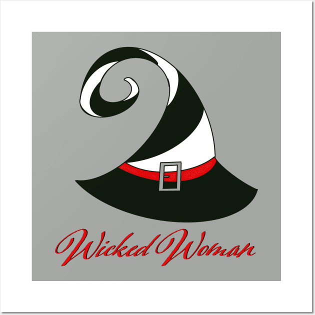 Wicked Woman Wall Art by Theartiologist